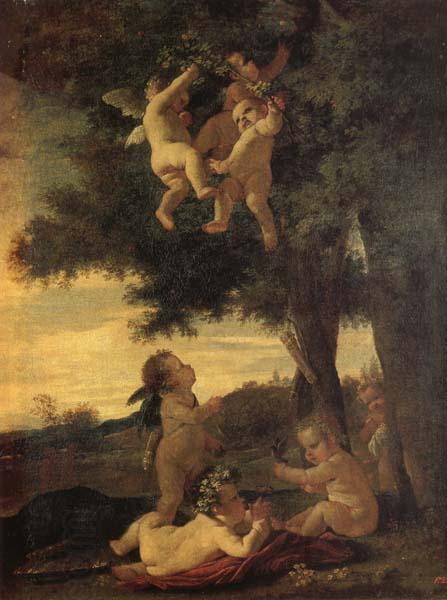 Nicolas Poussin Cupids and Genii oil painting picture
